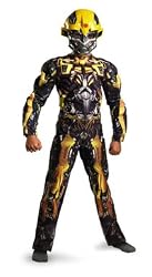 Boys Transformers Movie Bumblebee Costume Size Small