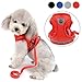 Zunea Small Dog Harness Leash Set No Pull Reflective Adjustable Step-in Soft Mesh Padded Puppy Vest Harness Leads, Cat Harness Escape Proof for Walking, for Girl Boy Pet Dogs Kittens Red S