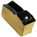 Sandvik Coromant T-Max Q-Cut Carbide Grooving Insert, 151.2 Style, 5G Geometry, Non-Handed, Neutral Cut, GC4225 Grade, Multi-Layer Coating, 1 Edges