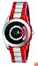 01TheOne Men's AN08G04 Spinning Wheel Classic Analog with Enamel Bezel Watch