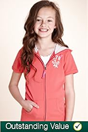 Pure Cotton Zip Through Hooded Sweat Top