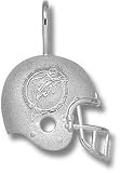 Miami Dolphins Solid Sterling Silver Helmet Pendant