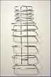 Chrome Hotel Towel Rack - 3 Guest Size