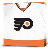 NHL Philadelphia Flyers White Jersey Canvas Print (20 x 20)