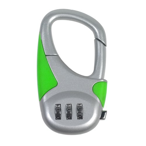 Resettable Combination Lock in Green by Board Dudes