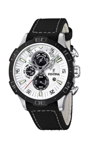 Festina Herren-Armbanduhr XL La Vuelta Analog Textil F16566/1 Preisvergleich