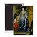 Queen Henrietta Maria and her dwarf Sir.. - 3x2 inch Fridge Magnet - large magnetic button - Magnet