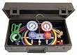 Professional R134a Manifold Gauge Set with Free 3-IN-1 Side Mount Can Tap Valve MSC-89660-PRO5