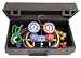 Professional R134a Manifold Gauge Set with Free 3-IN-1 Side Mount Can Tap Valve MSC-89660-PRO5