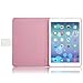 iPad Mini Case, Mini 2/3 Case, Dteck(TM) Cute Girl Design Bling Diamond Flip Leather Folio Stand Case with Auto Wake/Sleep Function Smart Cover for Apple iPad Mini 1/2/3 (04 Girl)