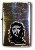 Che Guevara Brushed Metal Refillable Lighter