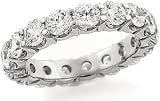 Prong Set Diamond Anniversary Eternity Wedding Ring, 4.00 ctw.