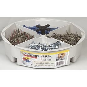 Custom Leathercraft 2-1 2In Full Round Bucket Tray 1152 by Custom Leather Craft