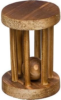 Planet Petco Wood Wheel with Ball Chew Toy