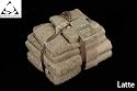 LATTE 650gsm 6pc Prestige 'Luxor' Egyptian Cotton Towel Bale Bundle Gift Set