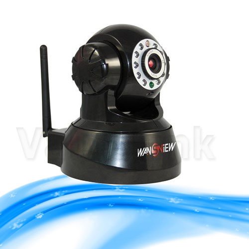 Wansview Wireless Ip Pan/tilt/ Night Vision/ Internet Surveillance Camera Built-in Microphone with Phone Remote Monitoring Support