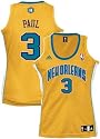 New Orleans Hornets Chris Paul Womens Fashion Glitter Jersey