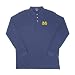 Antigua University of Michigan Classic Pique Long Sleeve Polo Shirt