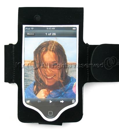 41jaEPNuFXL. SL500  Black Sport Armband Case Cover For Apple itouch I Touch Water resistant