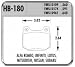 Hawk Performance HB180F560 Brake Pads