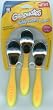 NUK Gerber BPA Free Graduates Kiddy Cutlery Spoons, 3 Pack, Neutral
