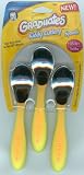 Gerber Graduates BPA Free 3 Pack Kiddy Cutlery Spoons, Colors May Vary