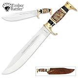 Timber Rattler Traveling Rancher Bowie Knife