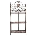 3 Shelves Metal Bakers Rack - Bronze