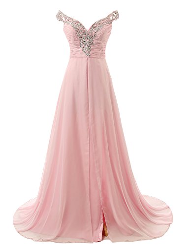 Dresstell　レディーズ　ロング丈　披露宴ドレス　結婚式ドレス　花嫁ドレス　ウェディングドレス　セクシーVネック　ビスチェタイプ　キラキラビジュー付け　演奏会ドレス　ステージドレス　イブニングドレス