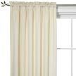 Room Essentials Barnett Window Panel Pair - Ivory (40x84")