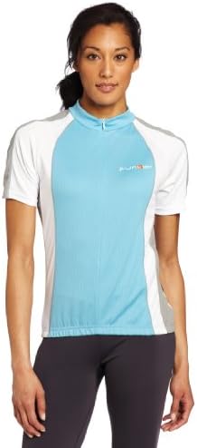 Funkier Bike Women's Short Sleeve Classic Jersey, Large, Light Blue