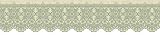 Romantic Lace Die Cut Robins Egg Wallpaper Border by Waverly in Master Suites