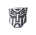 Transformers Autobot (2.5") Car Emblem 3D