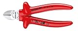 GEDORE 6743540 VDE Side Cutter with VDE Dipped Insulation Handles, 140mm Length [並行輸入品]