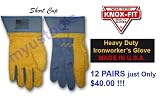 KnoxFit Gloves Short Cup Ironworkers Gloves 12 Pairs
