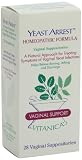 Vitanica Yeast Arrest , homeopathic Formula, 28 Vaginal Suppositories