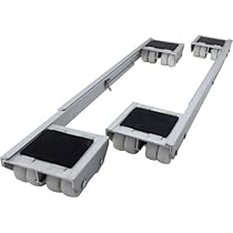 Shepherd Hardware 9603 Adjustable Aluminum Appliance Rollers, 2-Pack
