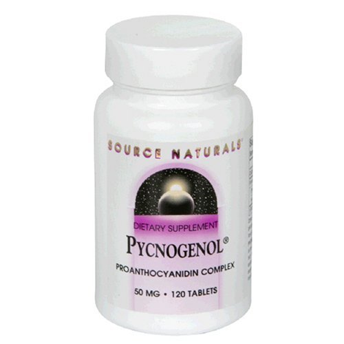 Source Naturals Pycnogenol 50mg, 120 Tablets