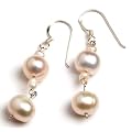Oi! - E0509 - Boucles d'oreille Femme - Perle d'eau douce