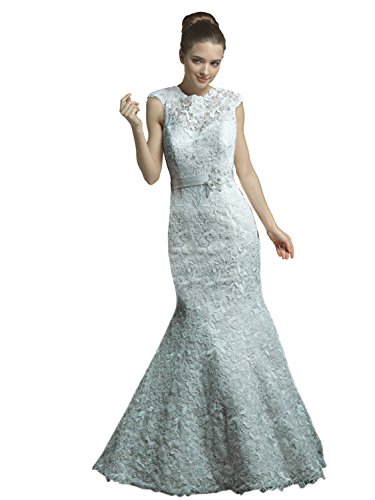 CosplayHutホワイトレースV形ウェディグドレス花嫁 結婚式新婦さん