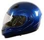 Vega Summit II Metallic Blue Large Modular Helmet