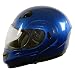 Vega Summit II Metallic Blue Large Modular Helmet