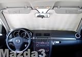 Sunshade for Mazda Mazda 3 2004-09 HEATSHIELD Custom-fit Sunshade