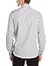 Calvin Klein Men's Liquid Cotton 3-Tone Dobby Fancy Long Sleeve Woven Shirt