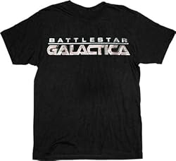BattleStar Galactica TV Emblem Logo Mens T-Shirt Tee
