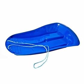 Blue Delta Sledge with Pull Along Rope