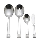 Thomas O'Brien Marielle Stainless Steel 4 Piece Flatware Hostess Set