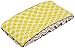 Bacati Ikat Zigzag Grey & Yellow Dots Changing Pad Cover