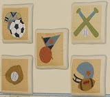 Lambs & Ivy Sports USA Wall Hanging