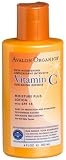 Avalon Organics Vitamin C Moisture Plus Lotion With Spf 15, 4 -Ounce Bottle (Pack of 2)